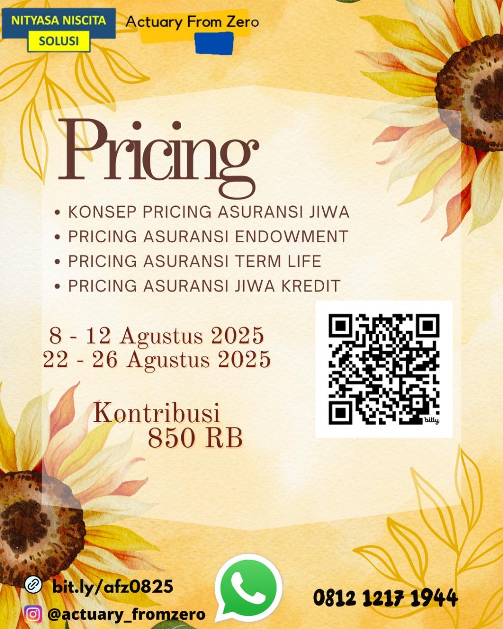 Konsep Pricing