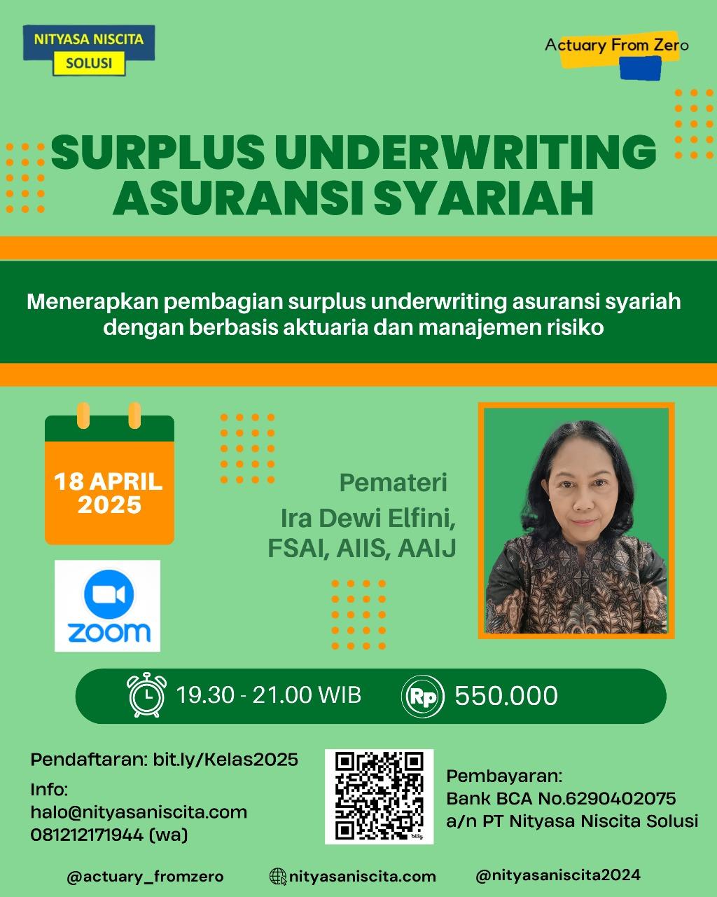 Surplus Underwriting Asuransi Syariah